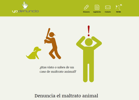 Presentamos Yo Denuncio, la primera web para denuncias de maltrato animal