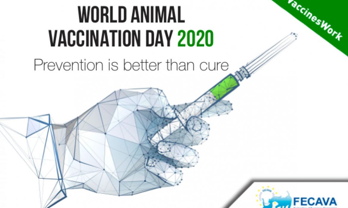 «Prevenir es mejor que curar» 20 de Abril, Día Mundial de Vacunación Animal