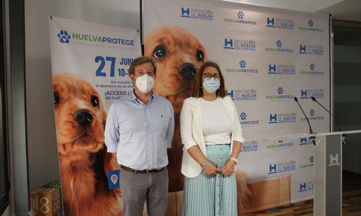 I Feria de adopción de mascotas ‘Huelva Protege’ el domingo 27 de junio