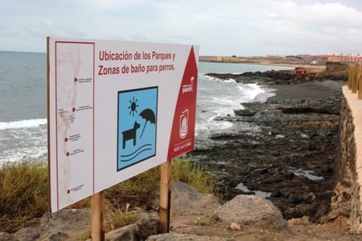 Cartel playas perros