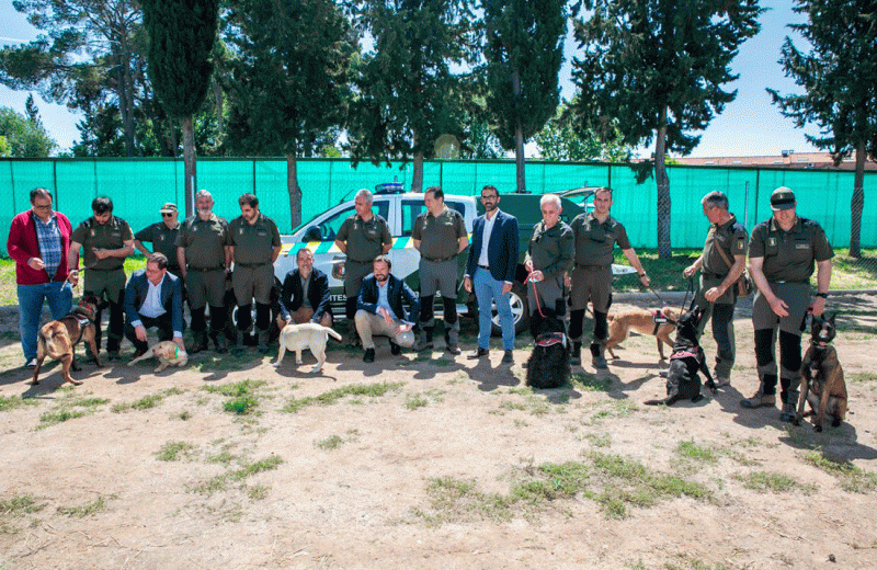 Nueva unidad canina para luchar contra el veneno en Toledo