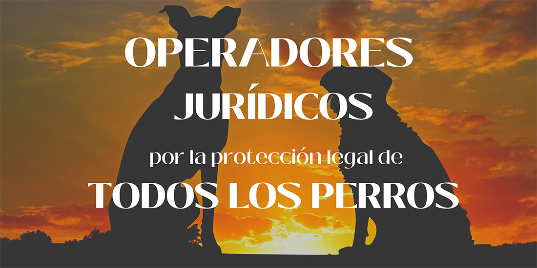 Operadores jurídicos de toda España alertan sobre el grave error legal de excluir a algunos perros de la Ley de Protección Animal