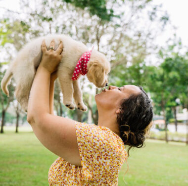 Besando a perros - Pexel