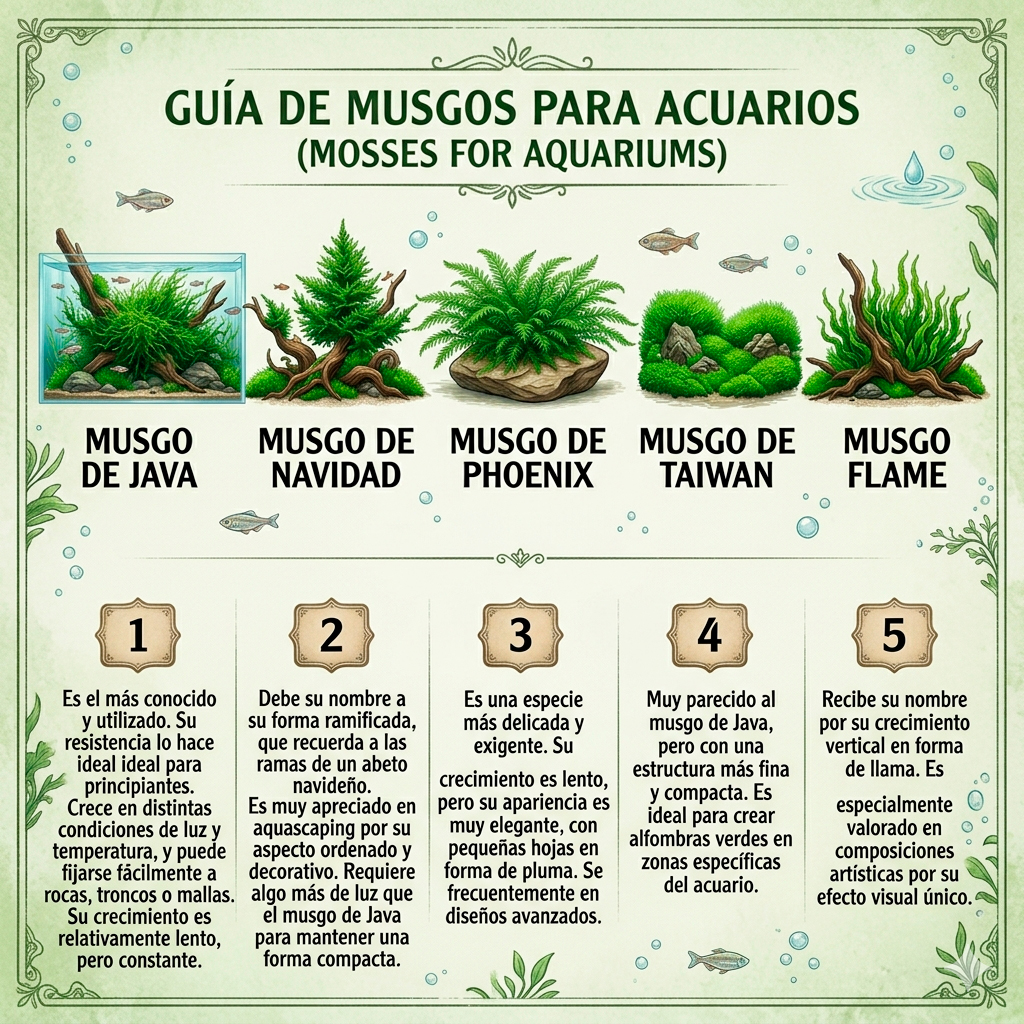 Guía de musgos