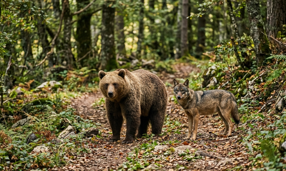 Lobo y oso