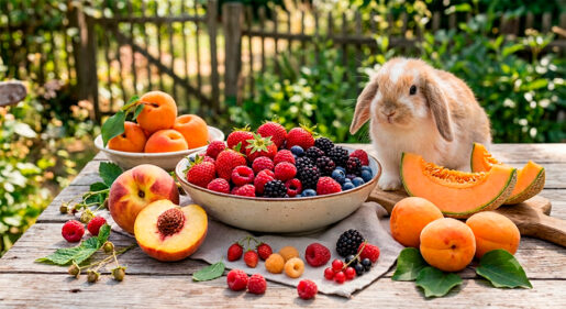 Frutas conejos - IA