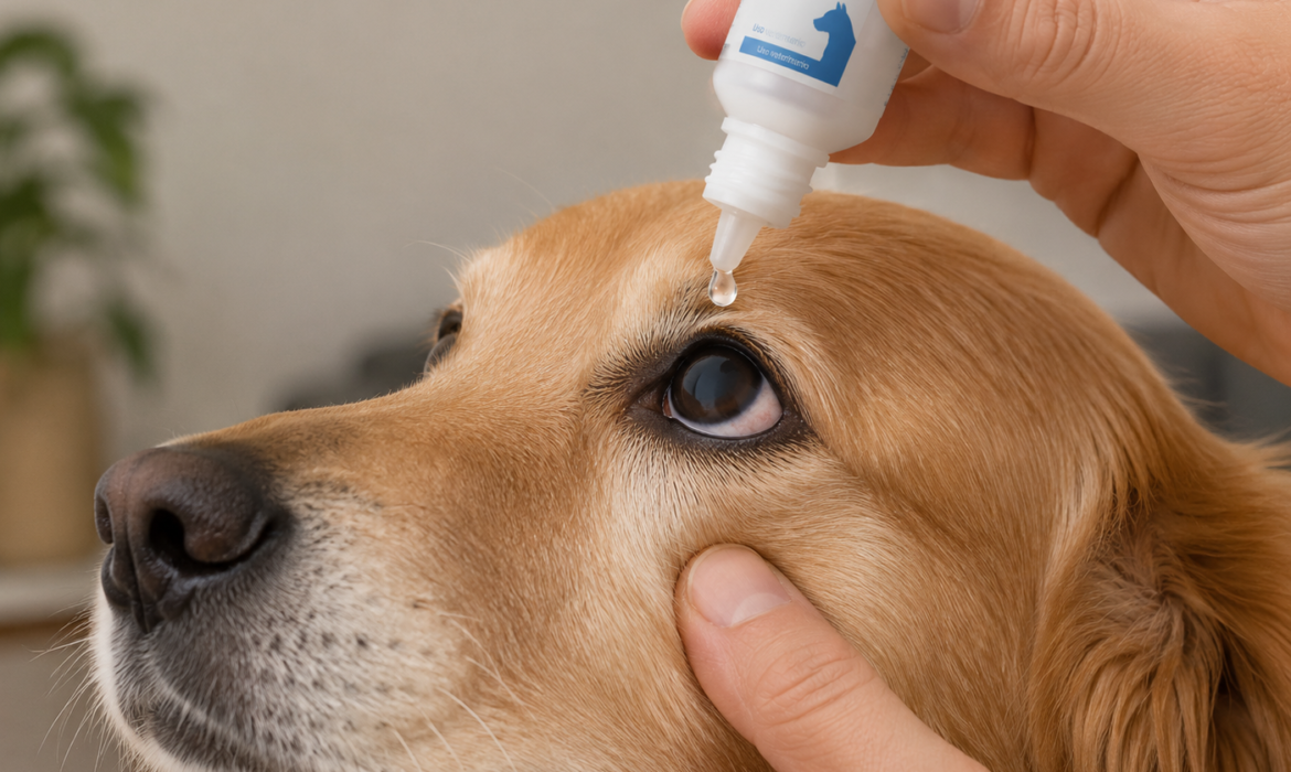 Gota ojo perro - IA
