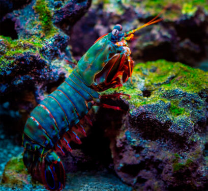 Gamba mantis - Foto propiedad de: William Warby - Pexels